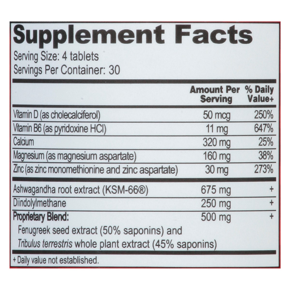slide 13 of 14, Performance Inspired Nutrition Next Level Test Booster Tablets, 120 ct