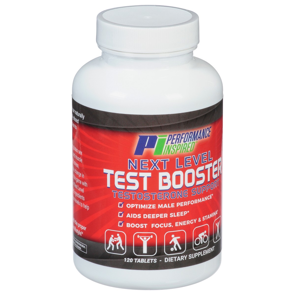 slide 12 of 14, Performance Inspired Nutrition Next Level Test Booster Tablets, 120 ct