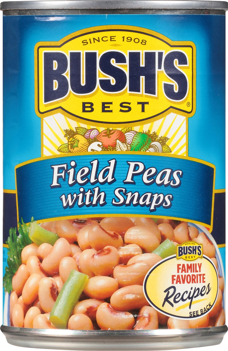 slide 6 of 8, Bush's Best Bush's Field Peas with Snaps 15.8 oz, 15.8 oz