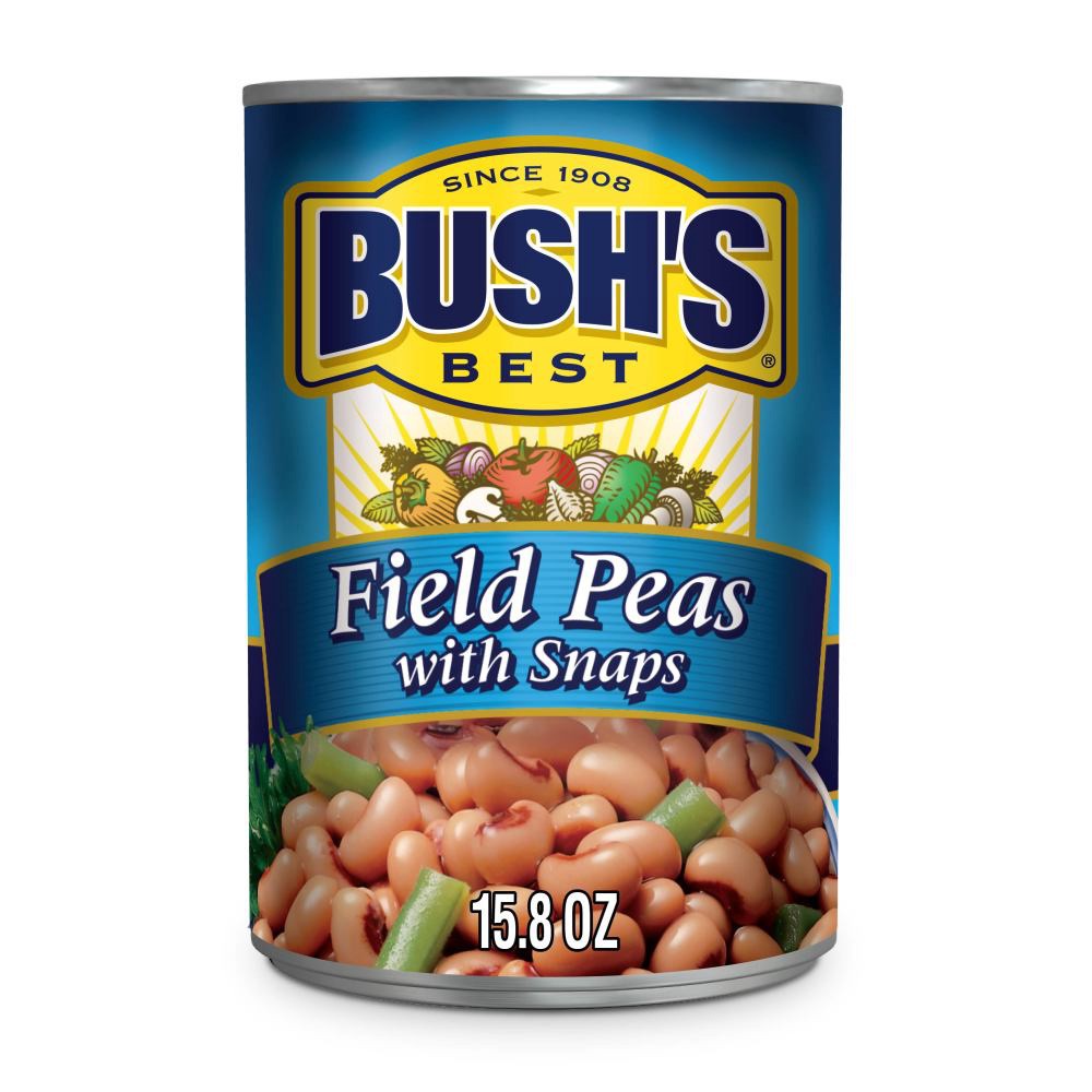 slide 1 of 8, Bush's Best Bush's Field Peas with Snaps 15.8 oz, 15.8 oz