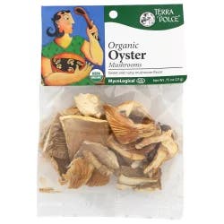 Terra Dolce Organic Dried Oyster Mushrooms