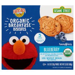Earth's Best Organic Blueberry Breakfast Biscuits - 5 ct