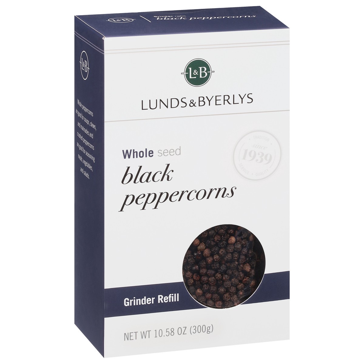 slide 3 of 4, Lunds & Byerlys Whole Seed Black Peppercorns 10.58 oz, 10.58 oz