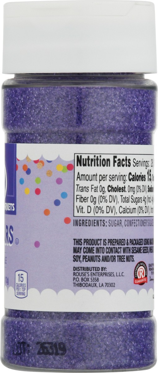 slide 3 of 14, Rouses Markets Purple Sugars - 4 oz, 4 oz