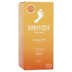 Barefoot Cellars On Tap Riesling White Wine 3L Box Wine