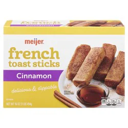 Meijer Cinnamon French Toast Sticks, 16 oz