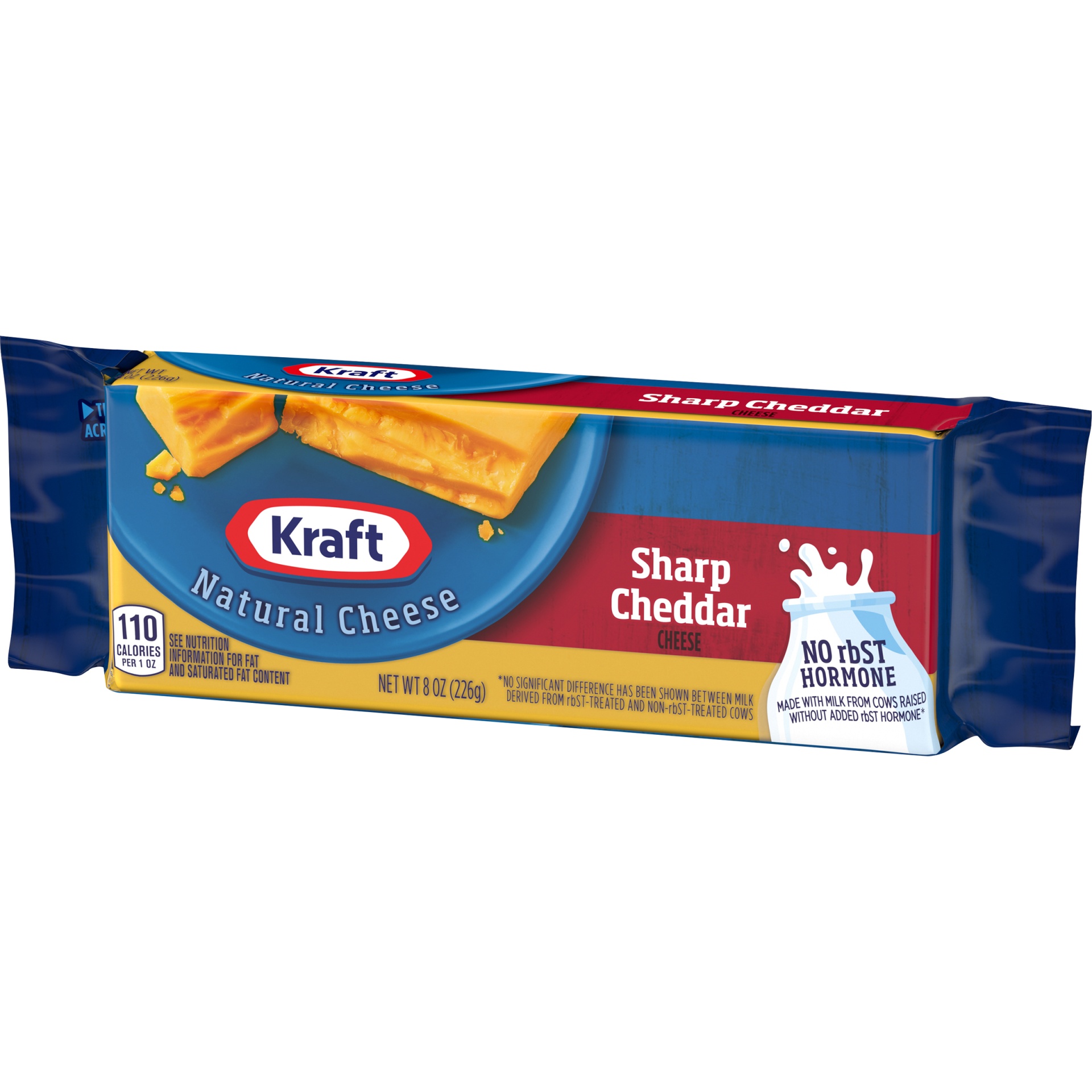 slide 6 of 9, Kraft Sharp Cheddar Cheese Block, 8 oz