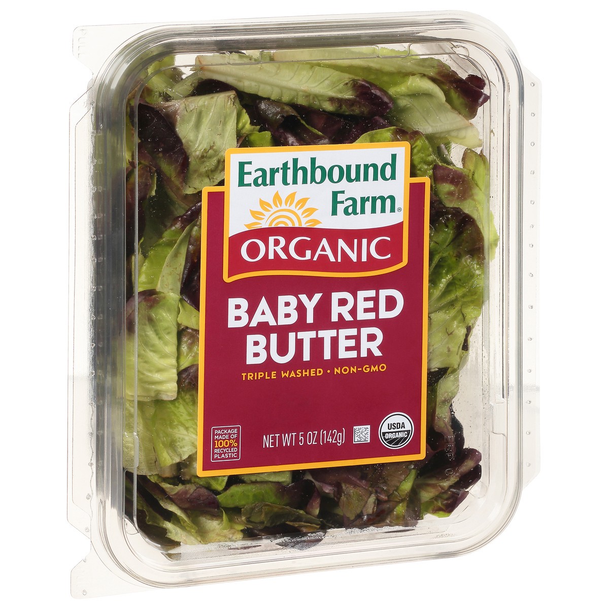 slide 2 of 10, Earthbound Farm Organic Baby Red Butter 5 oz, 5 oz
