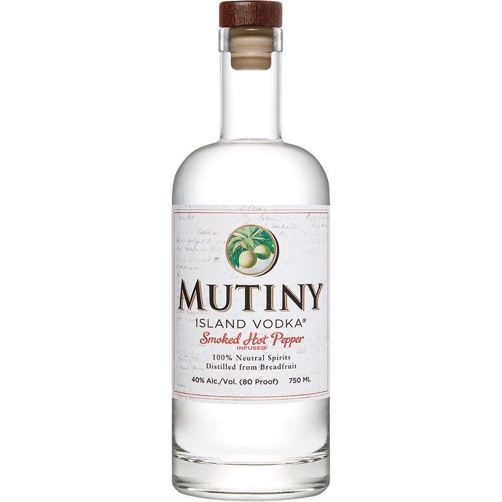 slide 1 of 1, Mutiny Vodka - Smoked Hot Pepper Infusion, 750 ml