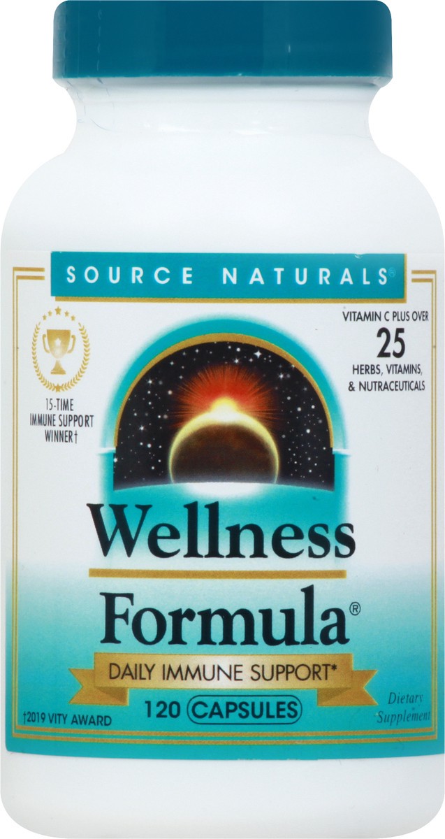 slide 1 of 1, Source Naturals Wellness Formula Herbal Defense Complex, 120 ct