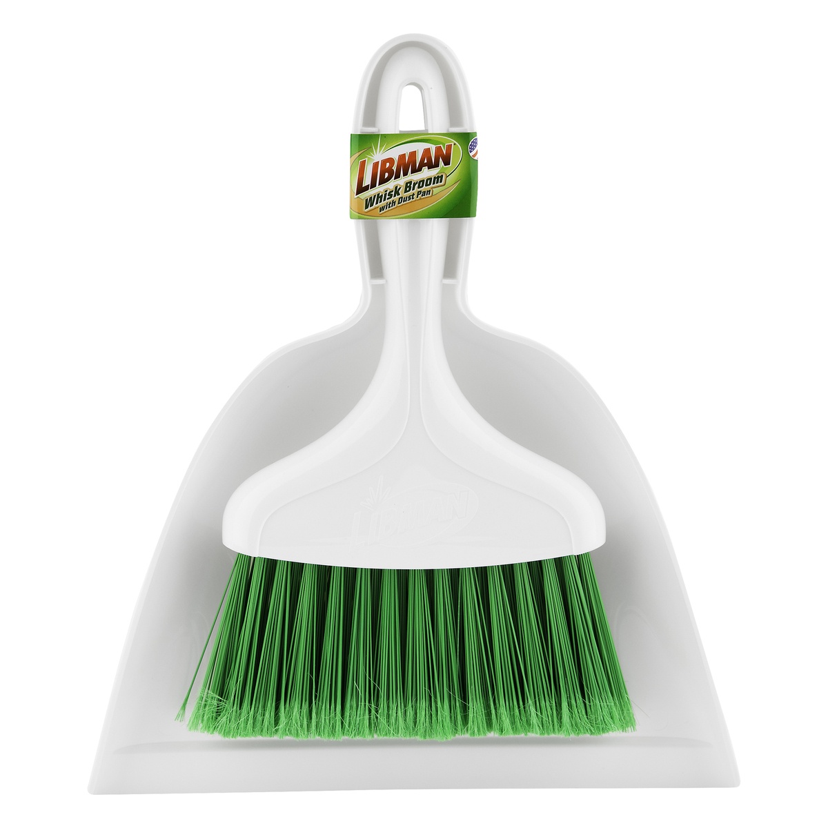 slide 1 of 2, Libman Whisk Broom With Dust Pan, 1 ct