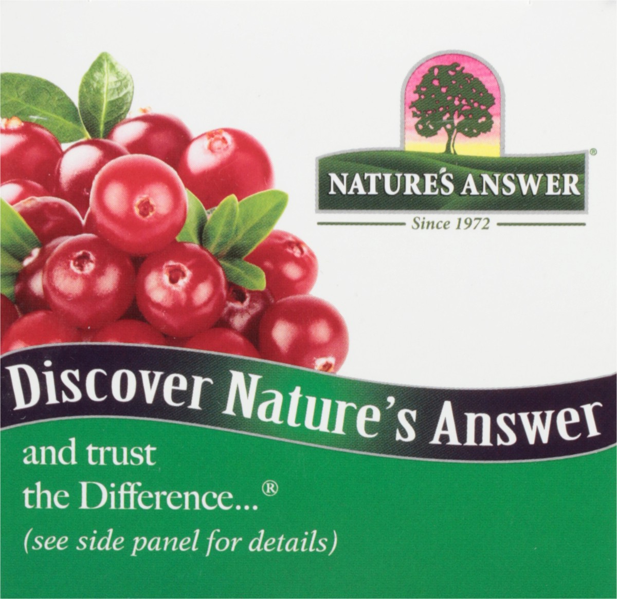 slide 9 of 9, Nature's Answer Cranberry, Full Spectrum Herb, Vegetarian Capsules, 90 ct