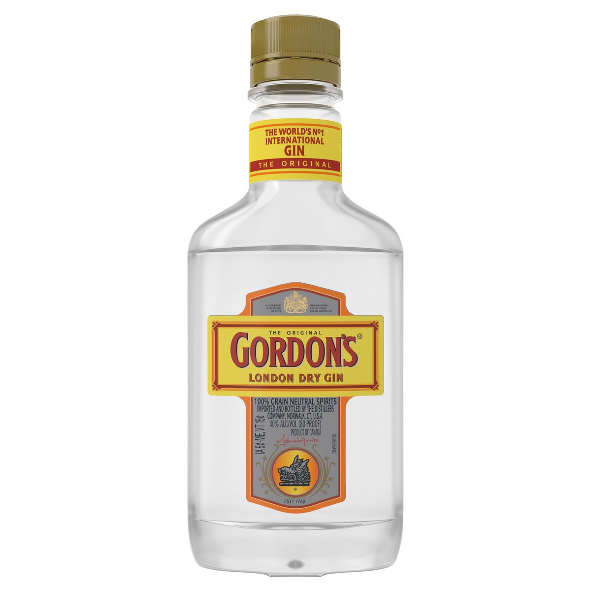 slide 1 of 3, Gordon's London Dry Gin, 200 ml