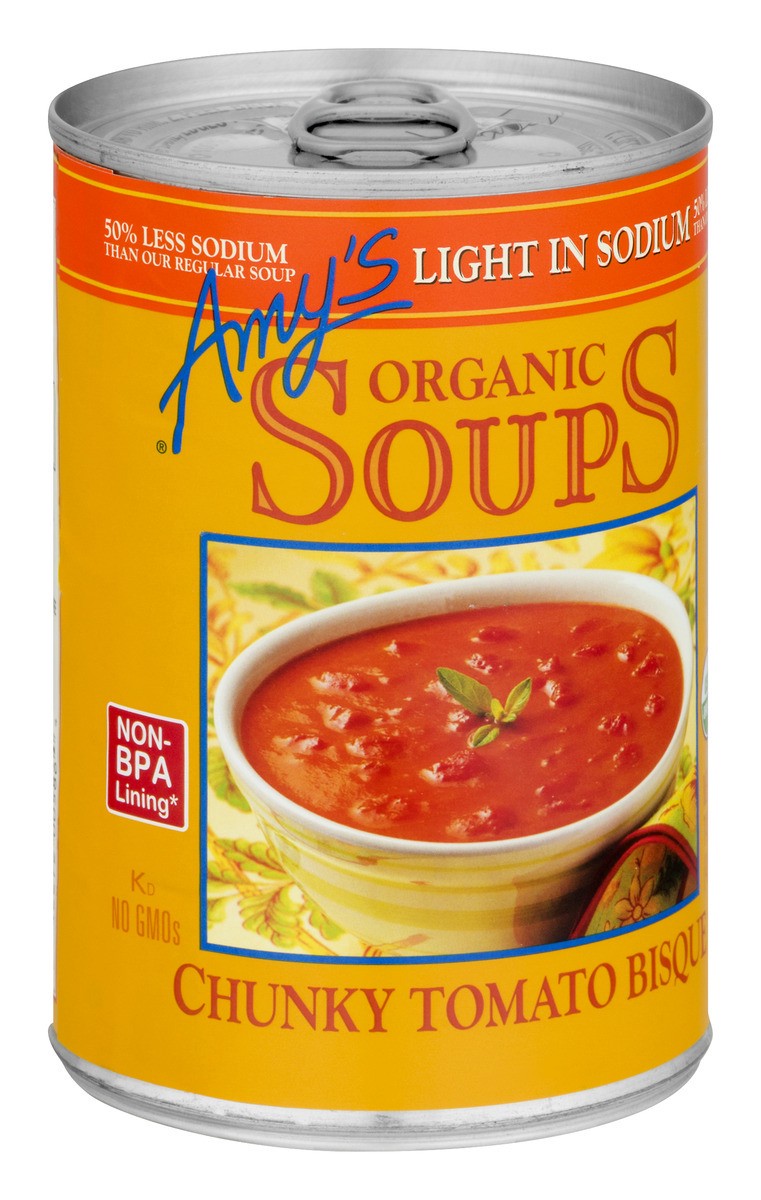 slide 4 of 8, Amy's Amy''s Organic Chunky Tomato Bisque, LIS, 14.5 oz