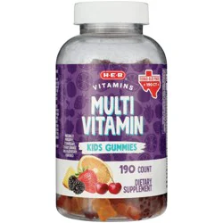 H-E-B Kids Multivitamin Gummies Texas-Size Pack