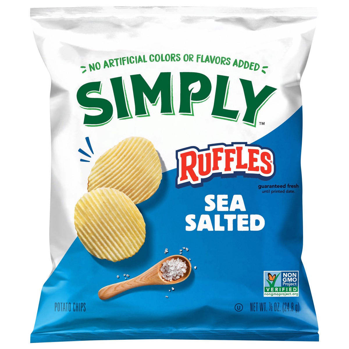 slide 1 of 1, Ruffles Simply Potato, 7 oz