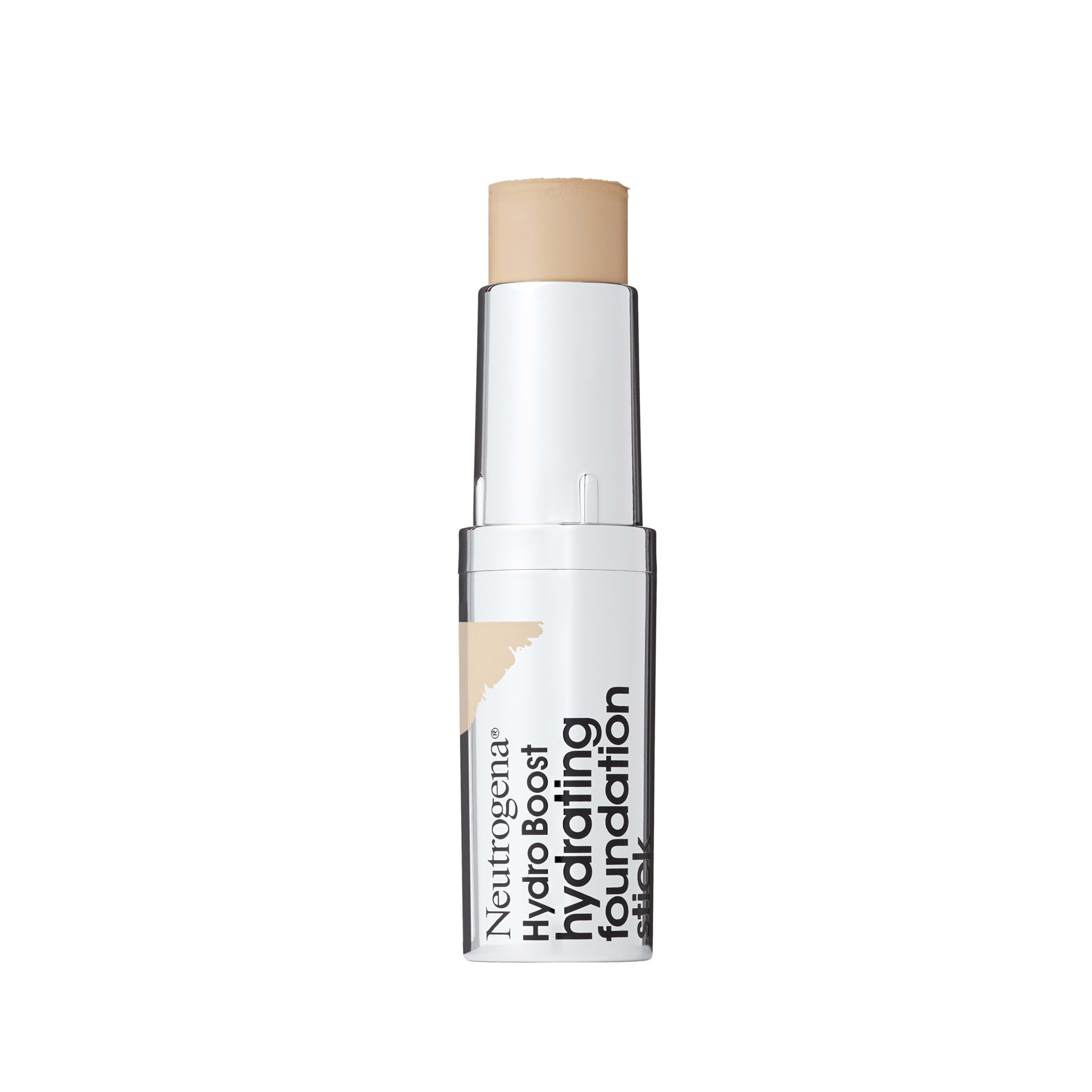 slide 1 of 9, Neutrogena Hydro Boost Hydrating Foundation Stick with Hyaluronic Acid, Oil-Free & Non-Comedogenic Moisturizing Makeup for Smooth Coverage & Radiant-Looking Skin, Nude, 0.29 oz, 0.29 oz