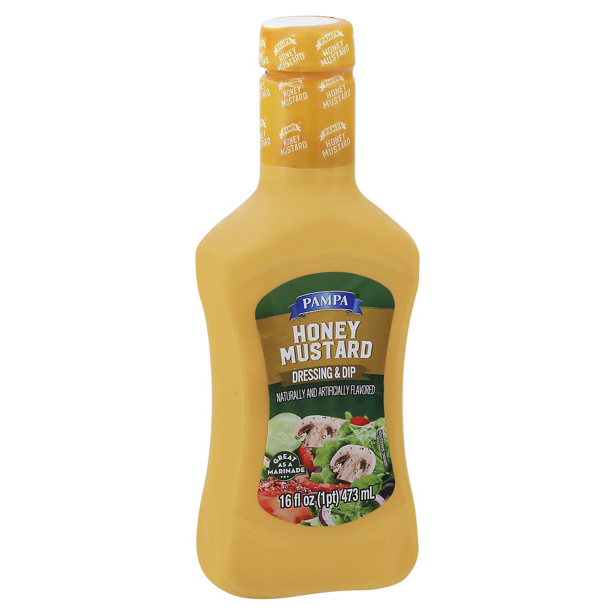 slide 2 of 14, Pampa Honey Mustard Dressing, 16 fl oz