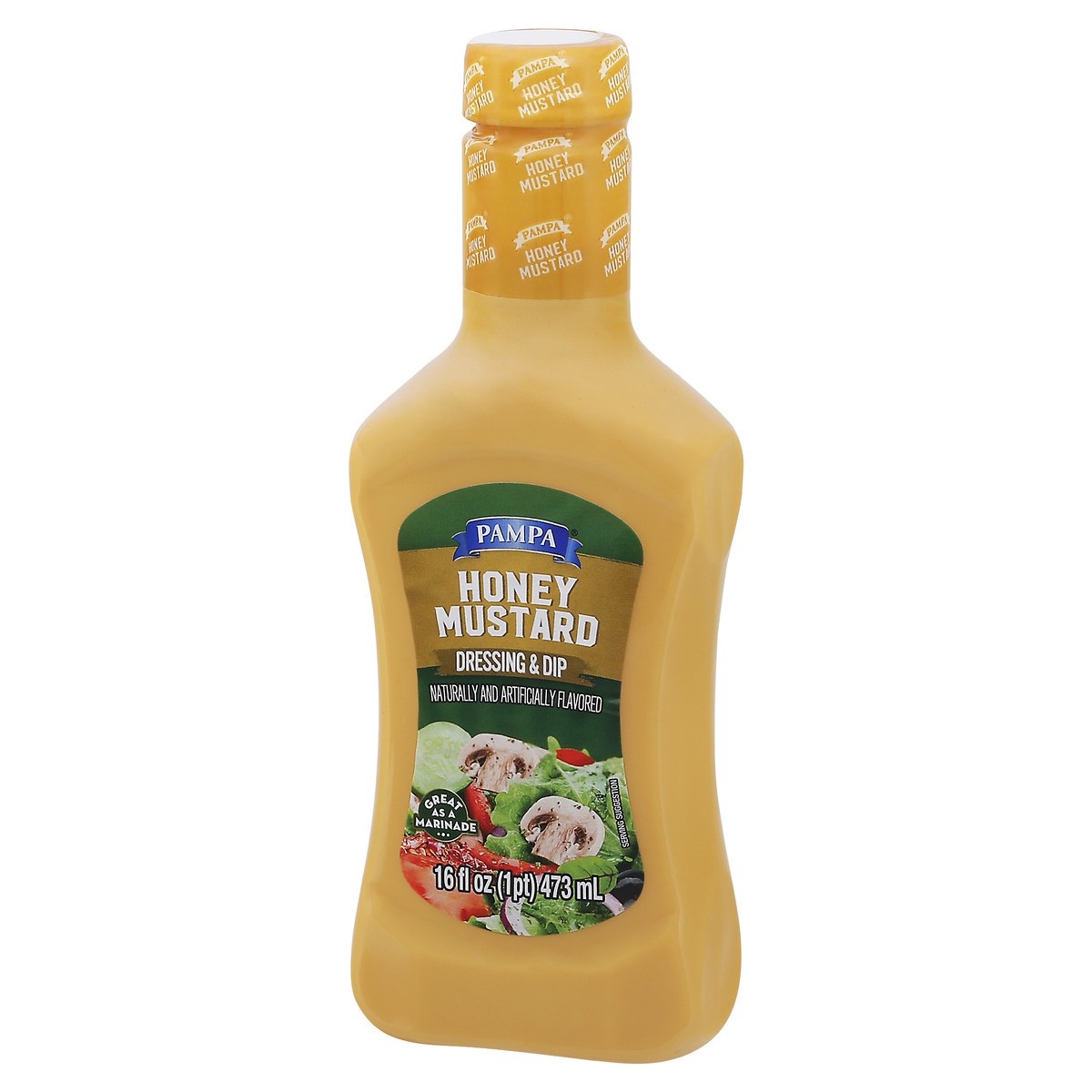 slide 8 of 14, Pampa Honey Mustard Dressing, 16 fl oz
