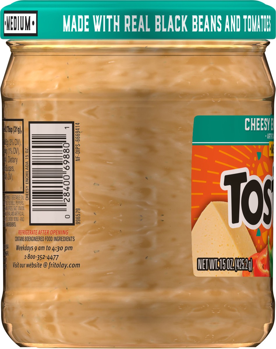 slide 7 of 9, Tostitos Dip Cheesy Enchilada Artificially Flavored 15 Oz, 15 oz