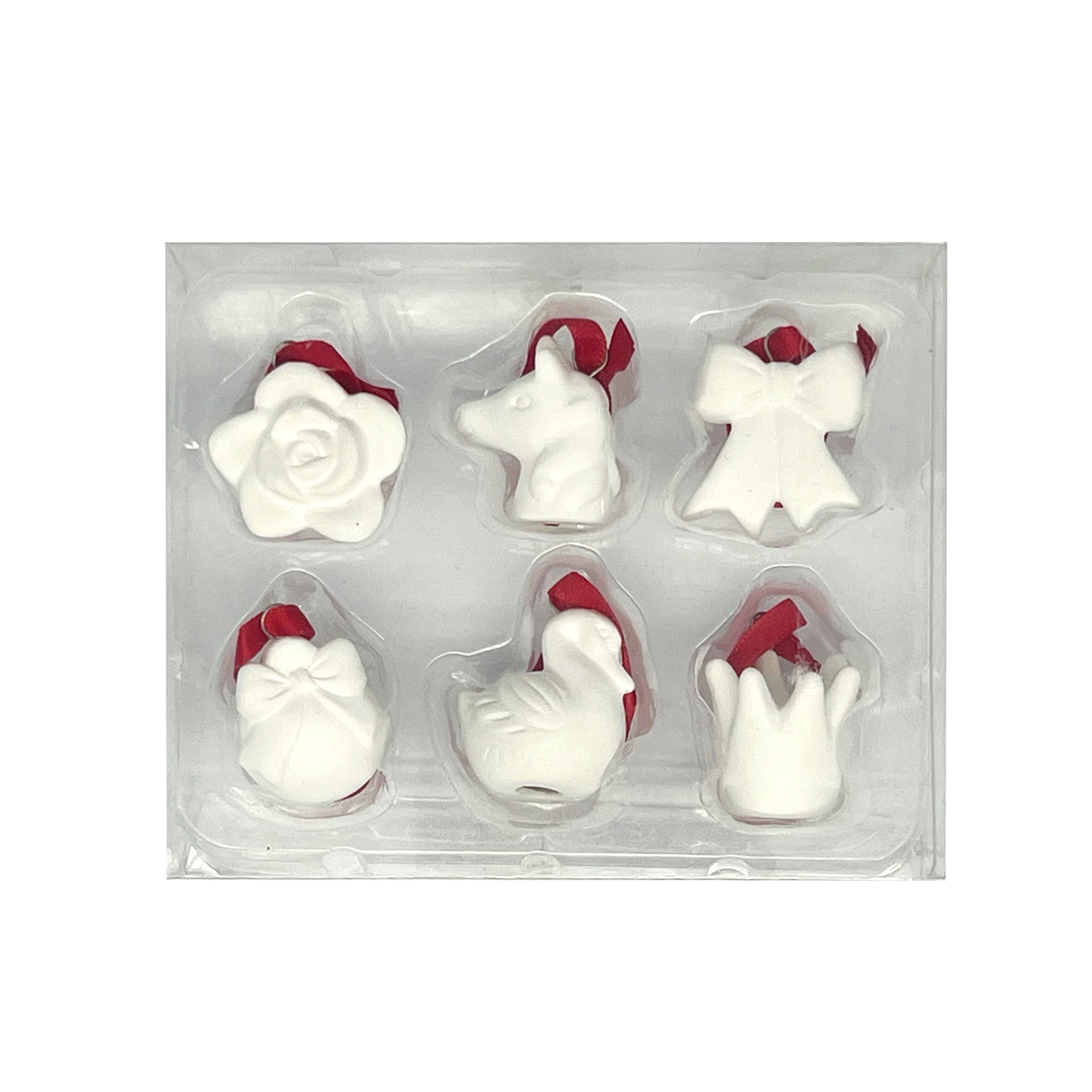 slide 4 of 8, Make Market Mini Diy Ceramic Fairytale Ornament Set, 6 ct