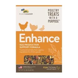 Flockleader Enhance Egg Production & Quality Poultry Treats