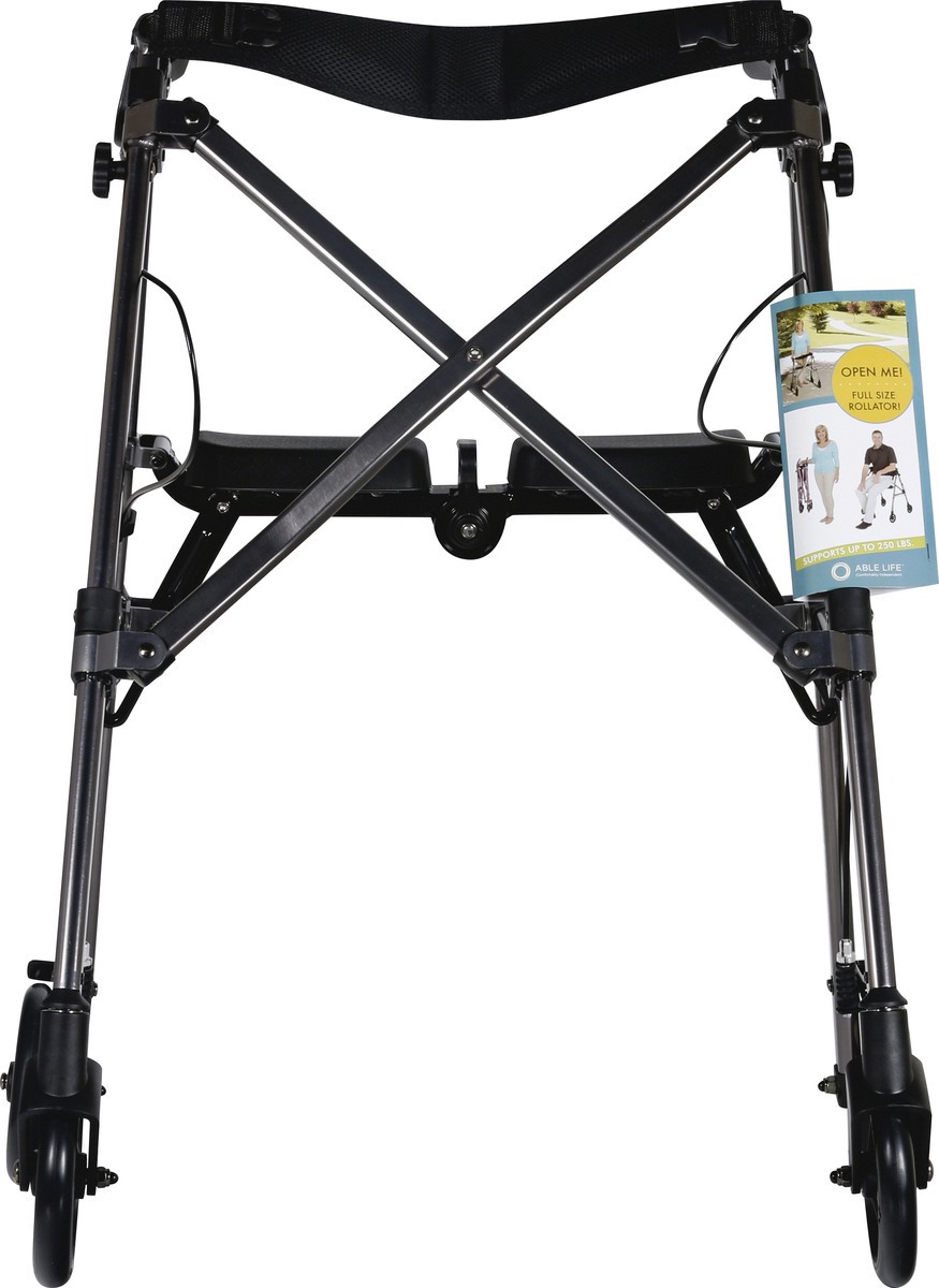 slide 1 of 11, Able Life Rollator 1 ea, 1 ct