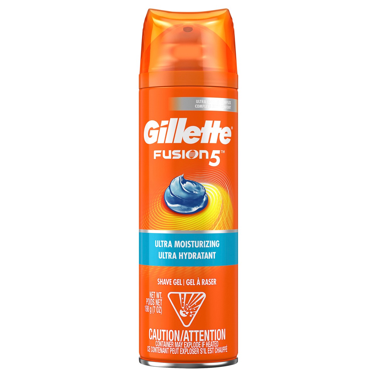 slide 1 of 3, Gillette Fusion5 Ultra Moisturizing Gel, 7oz, 7 oz