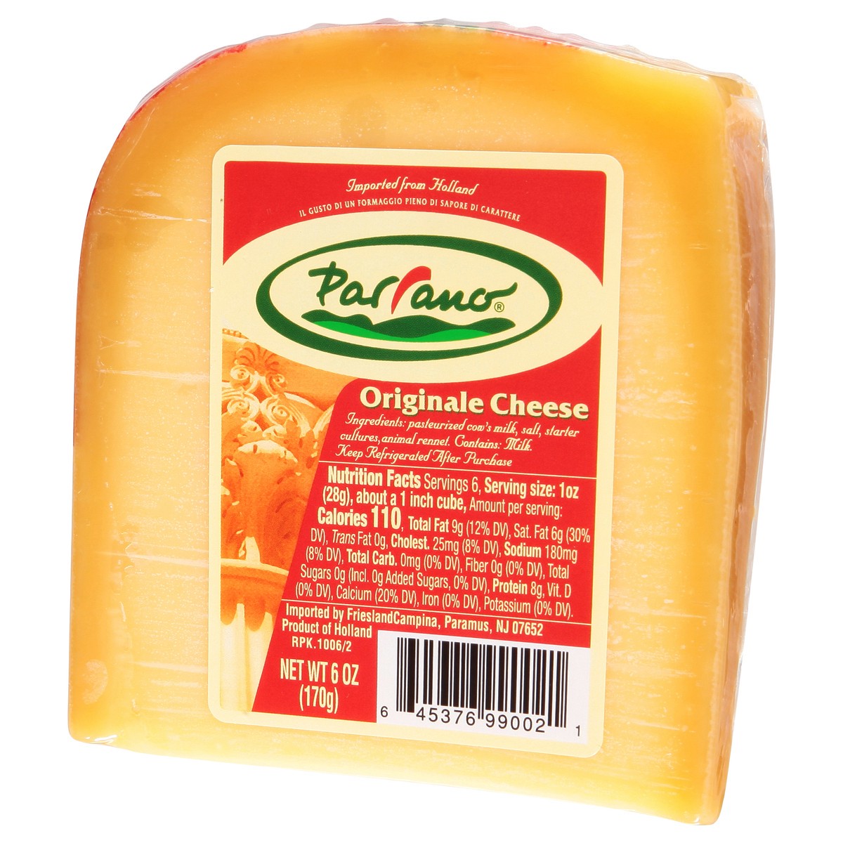 slide 8 of 11, Parrano Gouda Cheese Wedge, 6 oz