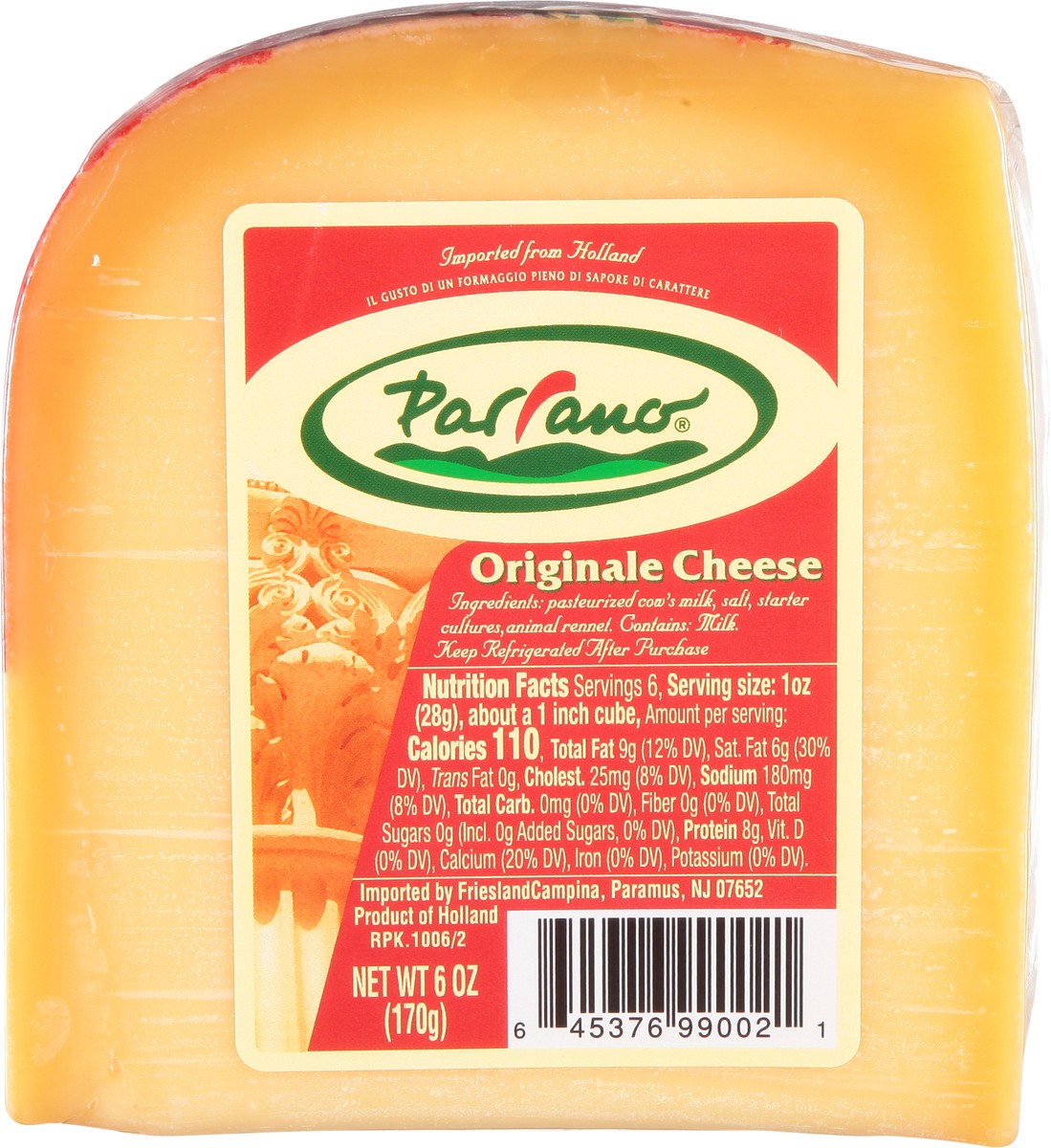 slide 4 of 11, Parrano Gouda Cheese Wedge, 6 oz