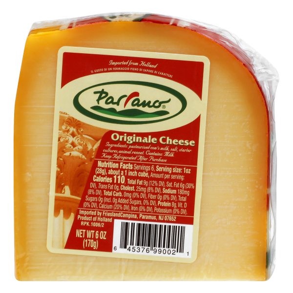 slide 1 of 11, Parrano Gouda Cheese Wedge, 6 oz