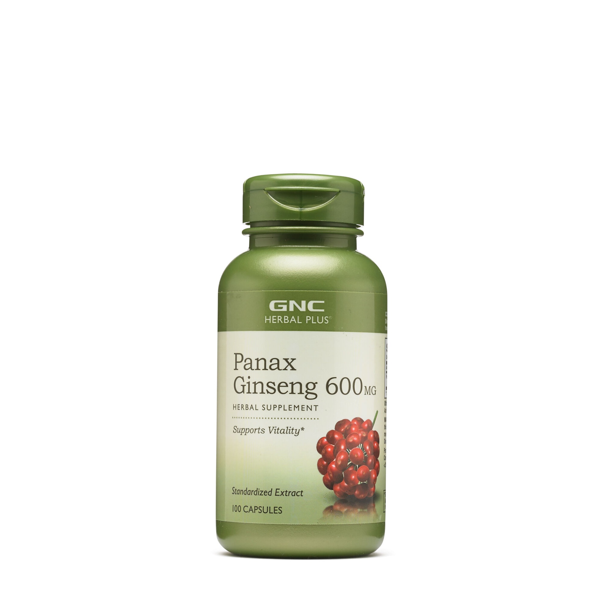 slide 1 of 6, GNC Panax Ginseng 100 ea, 100 ct