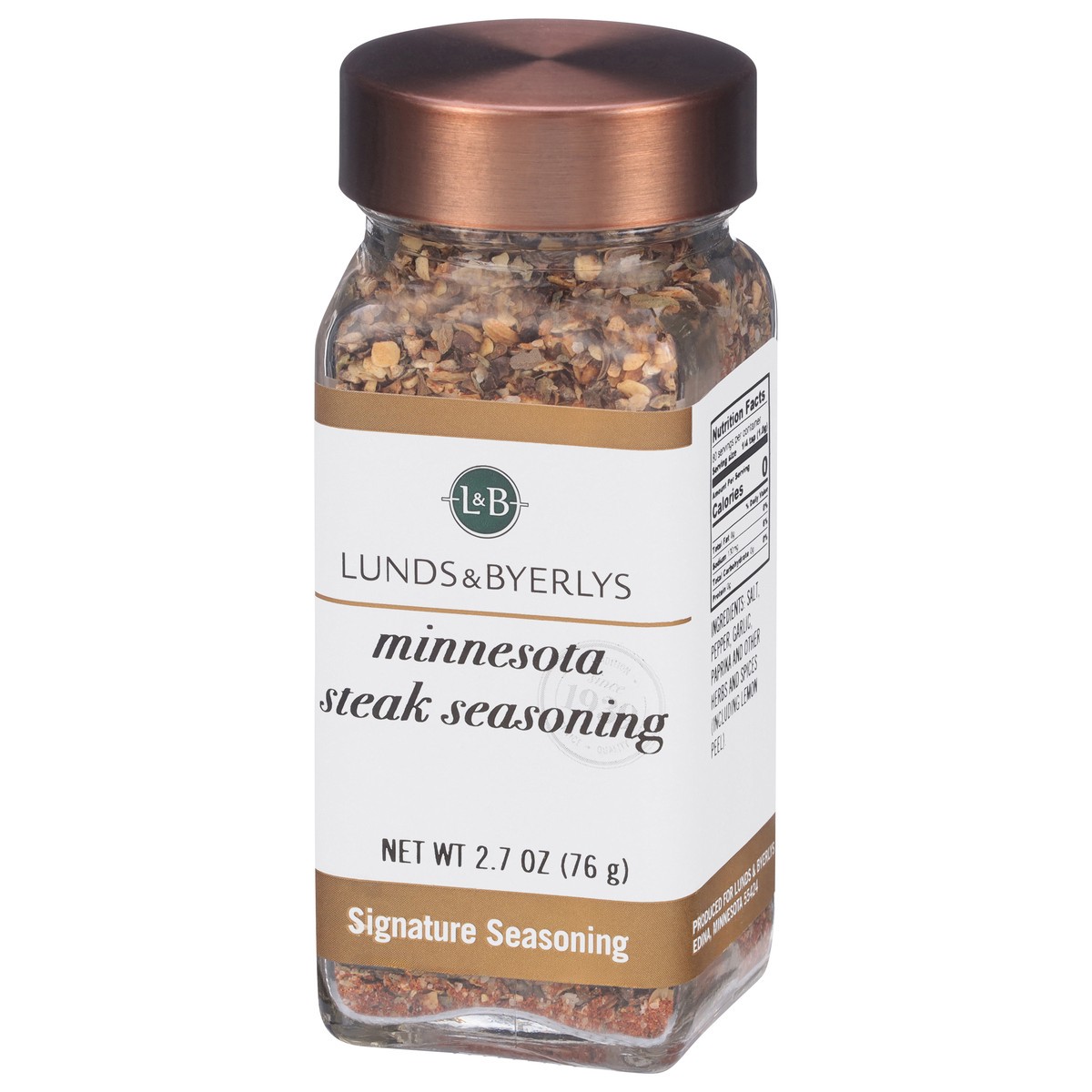 slide 3 of 4, Lunds & Byerlys Signature Minnesota Steak Seasoning 2.7 oz, 2.7 oz