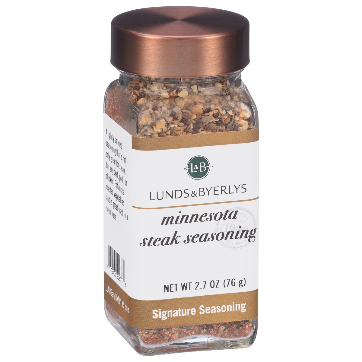 slide 4 of 4, Lunds & Byerlys Signature Minnesota Steak Seasoning 2.7 oz, 2.7 oz