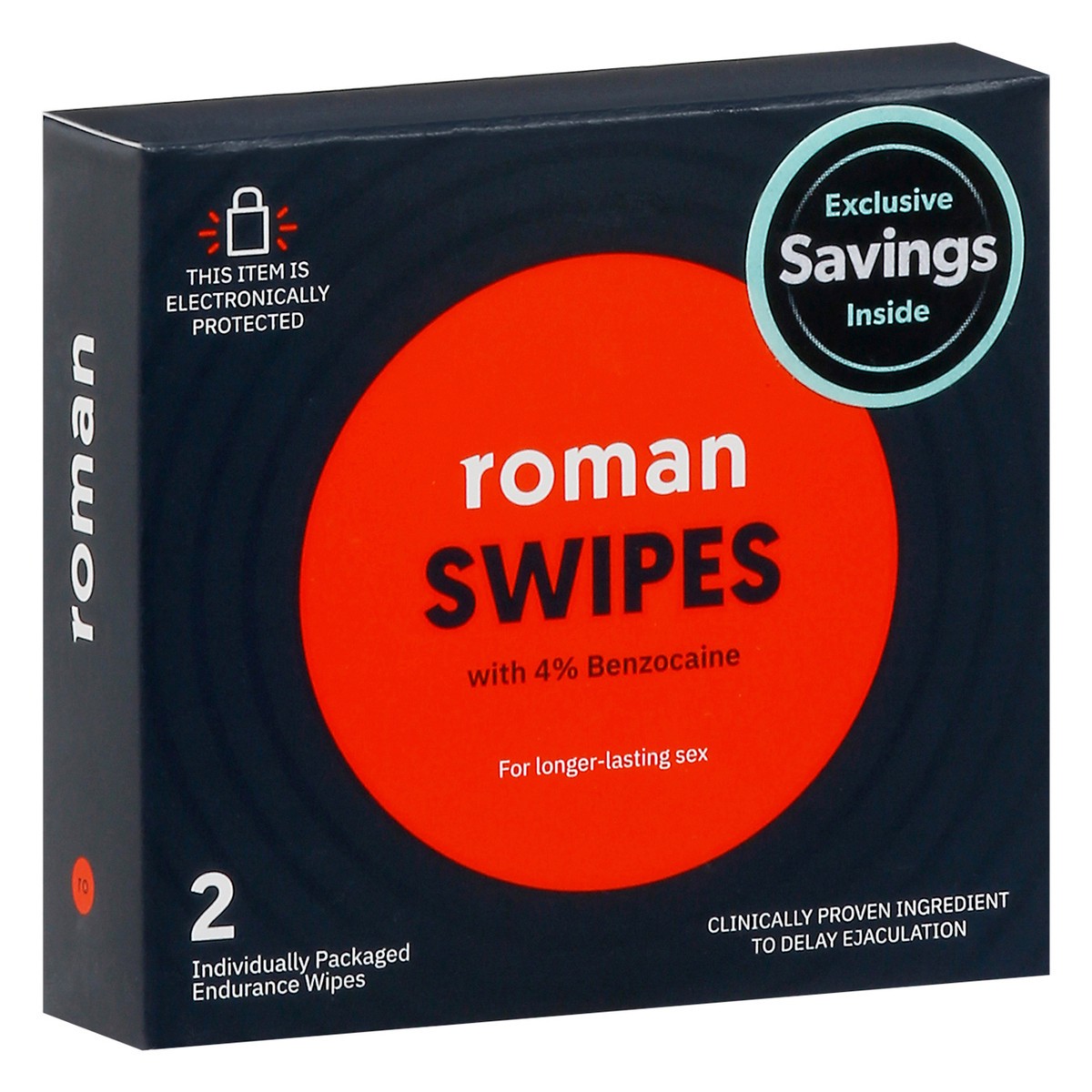 slide 5 of 13, Roman Swipes Endurance Wipes 2 ea, 2 ct