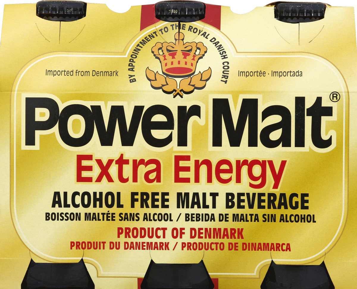 slide 1 of 1, Power Malt Beer 6 ea, 12 oz