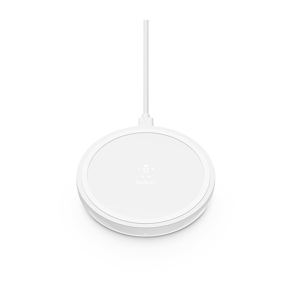 slide 1 of 2, Belkin Wireless Qi-Compatible Charging Pad, White, 1 ct