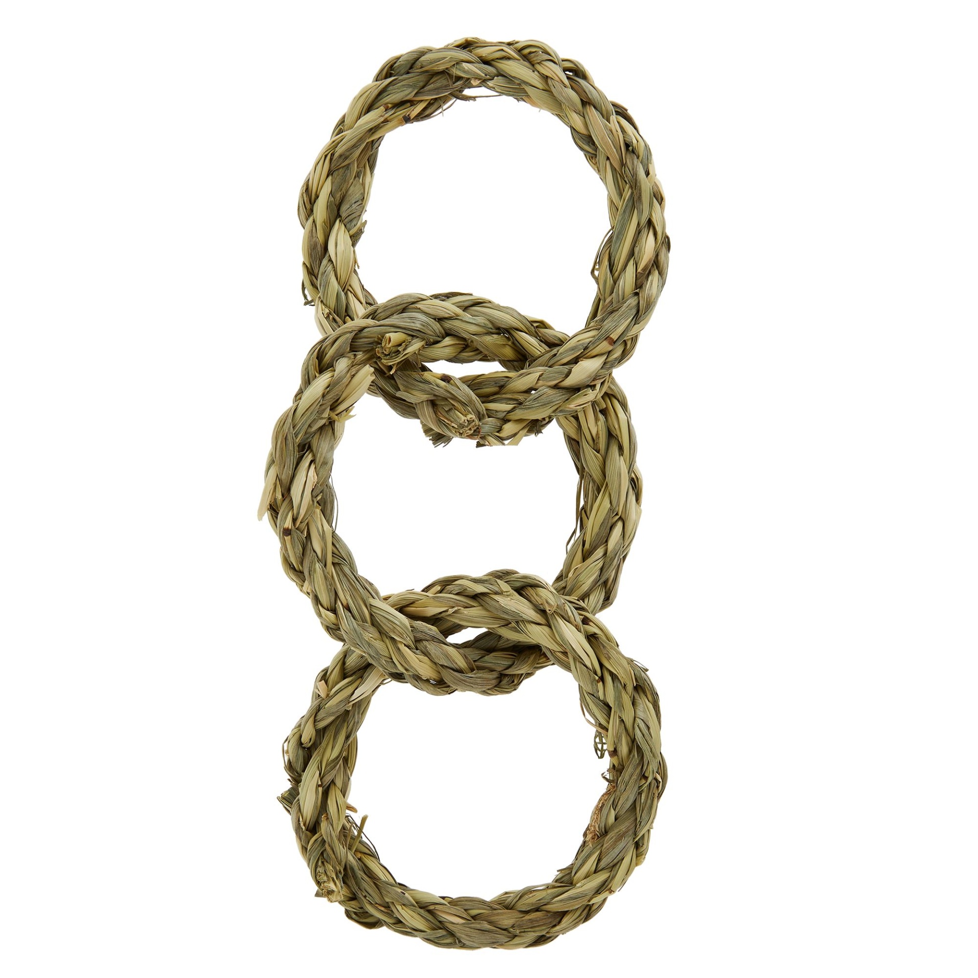 slide 1 of 1, Full Cheeks Small Pet Timothy Hay Hoop Rabbit Chew, 1 ct