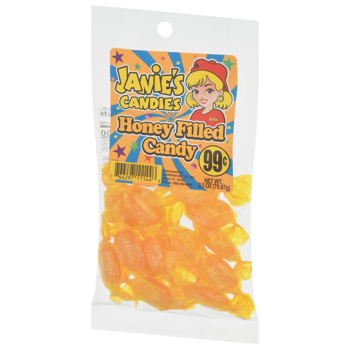 slide 4 of 9, Janie's Candies Honey Filled Candy 2.5 oz, 2.5 oz