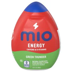 mio Energy Green Thunder Flavored with other natural flavor Liquid Water Enhancer, 1.62 fl oz Bottle