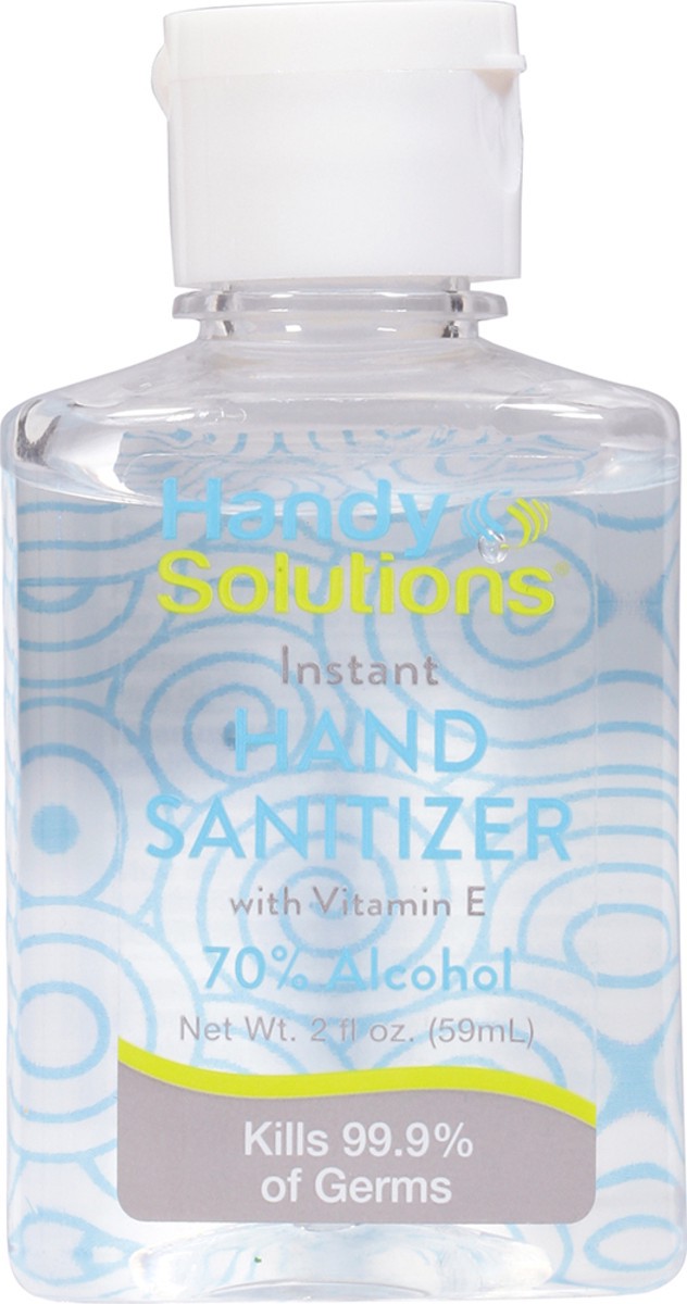 slide 8 of 10, Handy Solutions Instant Hand Sanitizer with Vitamin E 2 fl oz, 2 oz