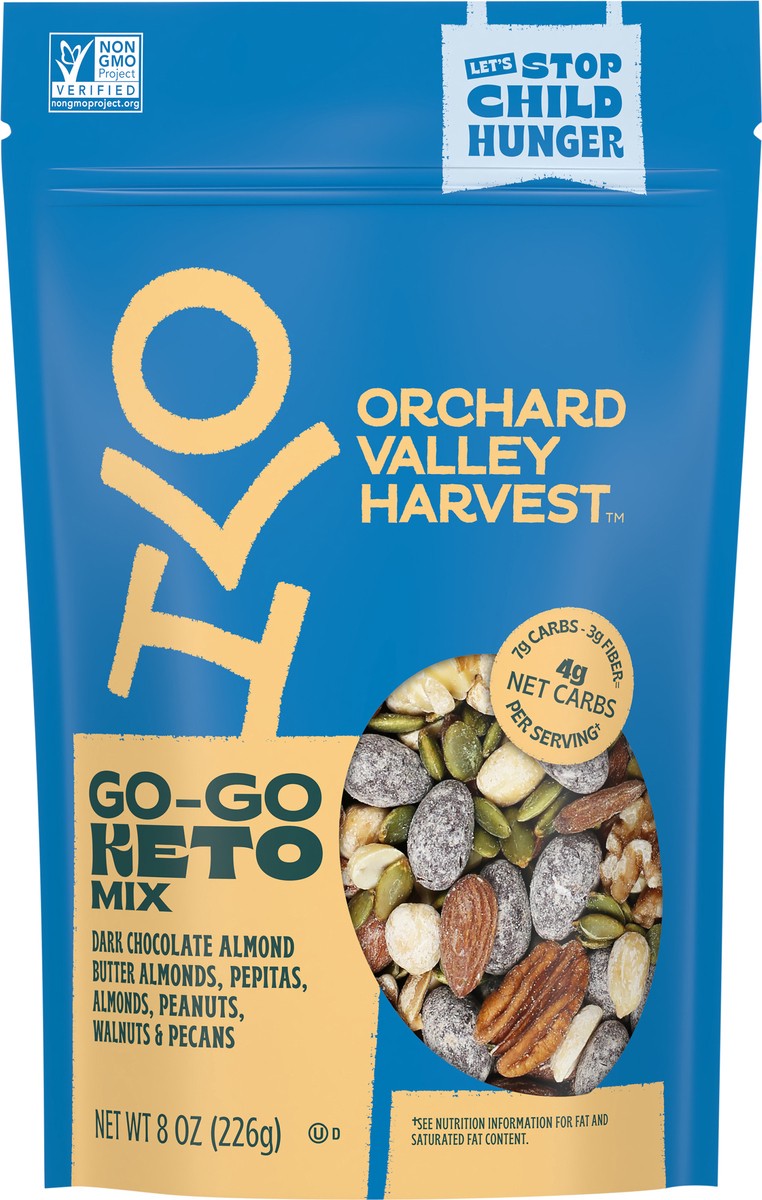 slide 4 of 9, Orchard Valley Harvest Mix Trail Keto - 8 oz, 8 oz