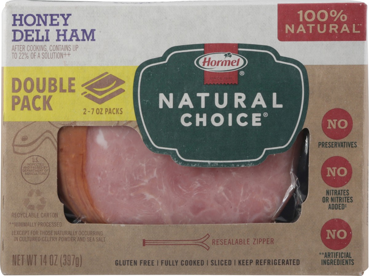 slide 6 of 9, Hormel Natural Choice Honey Ham Double Pack 14oz, 14 oz