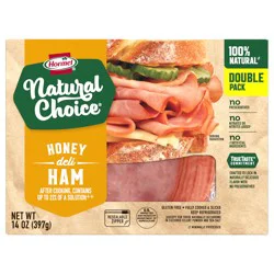 HORMEL NATURAL CHOICE Honey Deli Ham DOUBLE PACK