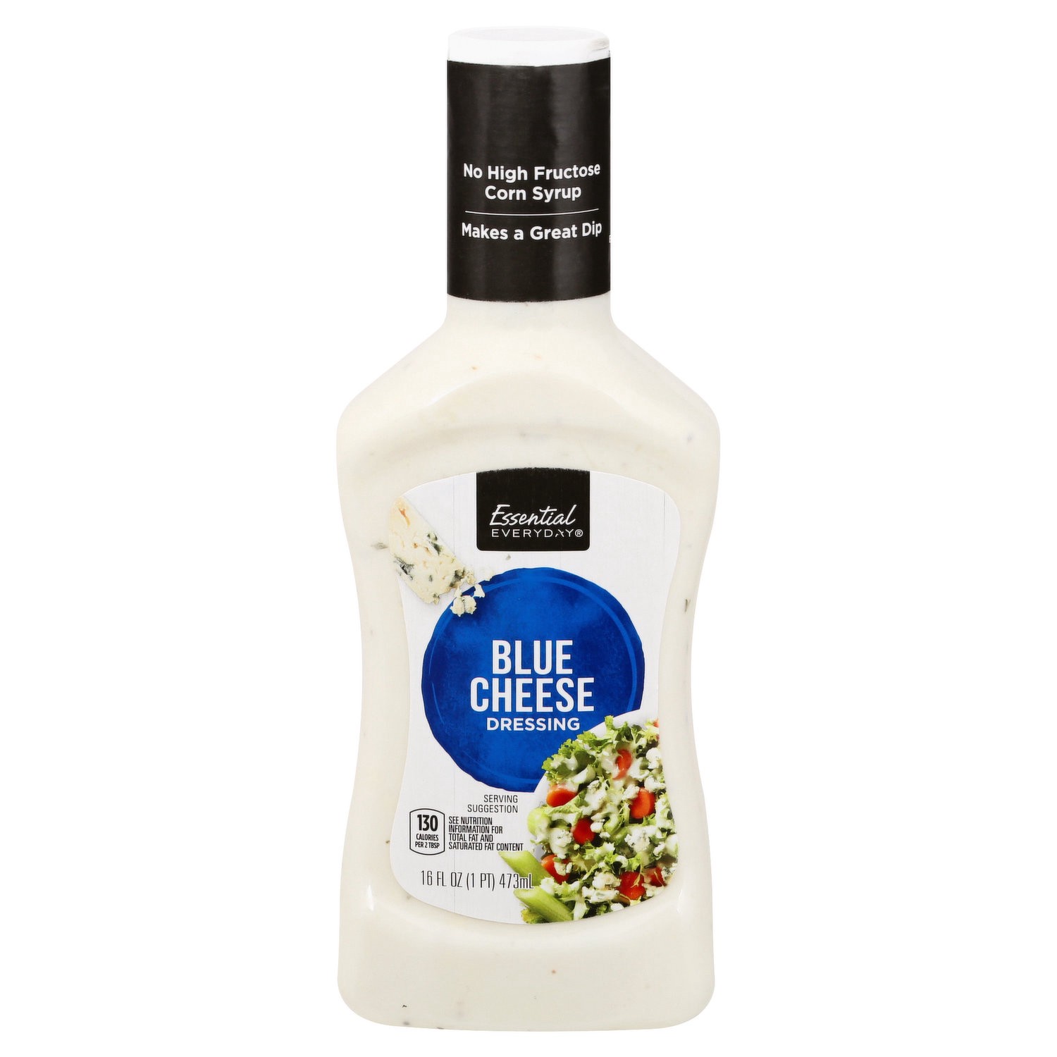 slide 1 of 1, Essential Everyday Blue Cheese Dressing, 16 fl oz