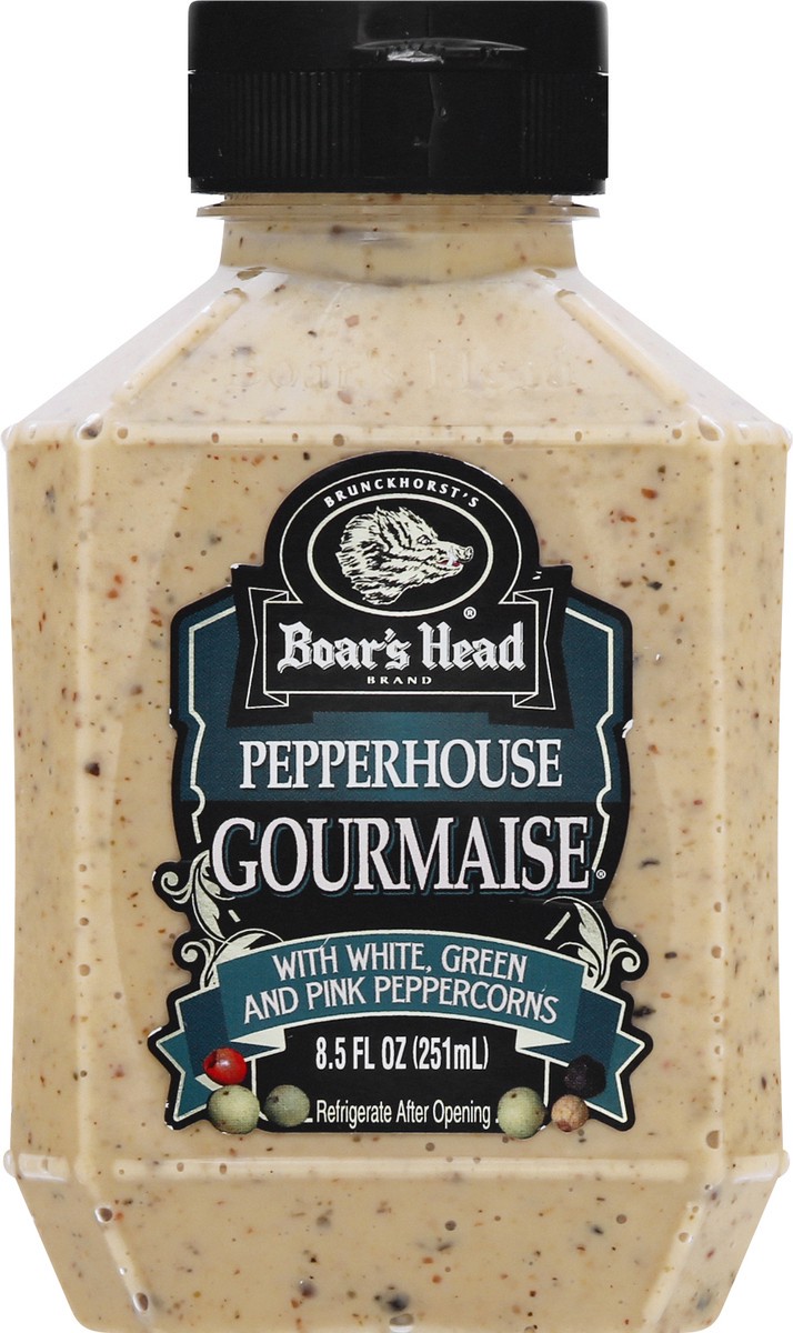 slide 1 of 9, Boar's Head Pepperhouse Gourmaise, 8.5 fl oz