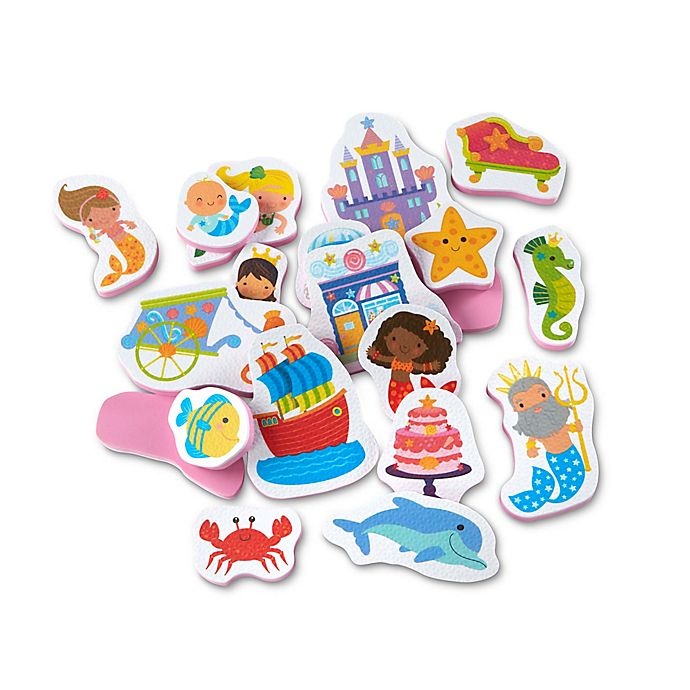 slide 1 of 1, Melissa & Doug Mermaid Tub Stickables, 1 ct