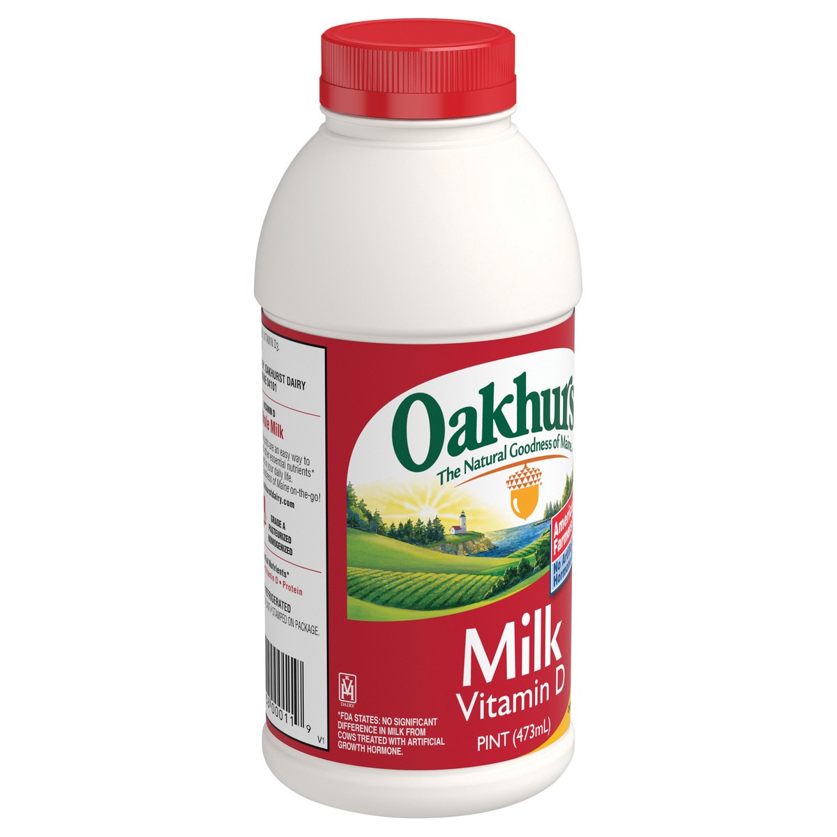 slide 2 of 4, Oakhurst Whole Vitamin D Milk Pint, 1 pint