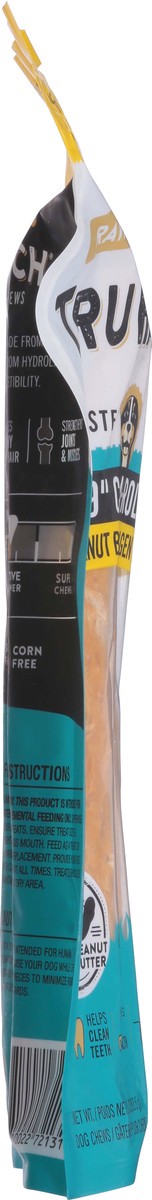 slide 7 of 9, TruRanch 9 Inch Colla-Rolls Peanut Butter + Collagen Recipe Dog Chews 3 ea, 3 ct