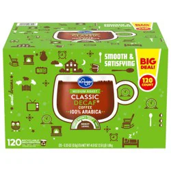 Kroger Decaf Classic Medium Roast Coffee Pods